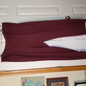 3X Port Wine Slacks